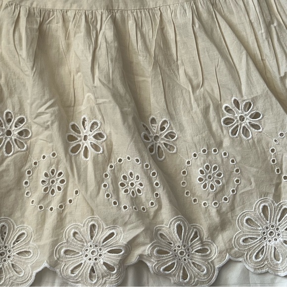 H&M Loose-Fit Summer Dress with Embroidered Eyelet Details (BELT NOT INCLUDED) - Picture 7 of 7